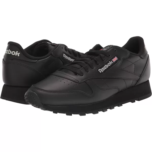 imageReebok UnisexAdult Classic Leather SneakerCore BlackCore BlackPure Grey 5
