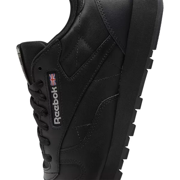 imageReebok UnisexAdult Classic Leather SneakerCore BlackCore BlackPure Grey 5