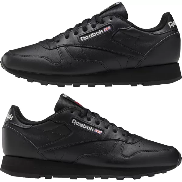 imageReebok UnisexAdult Classic Leather SneakerCore BlackCore BlackPure Grey 5