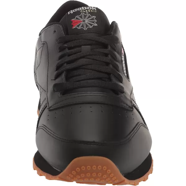 imageReebok UnisexAdult Classic Leather SneakerCore BlackPure Grey 5Reebok Rubber Gum03