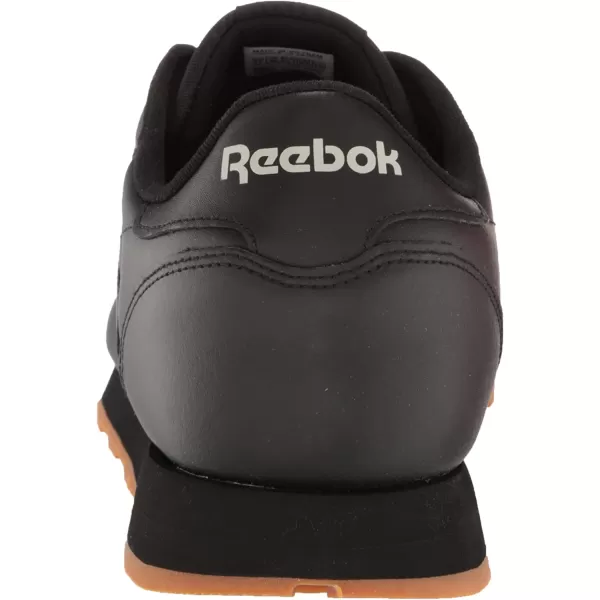 imageReebok UnisexAdult Classic Leather SneakerCore BlackPure Grey 5Reebok Rubber Gum03