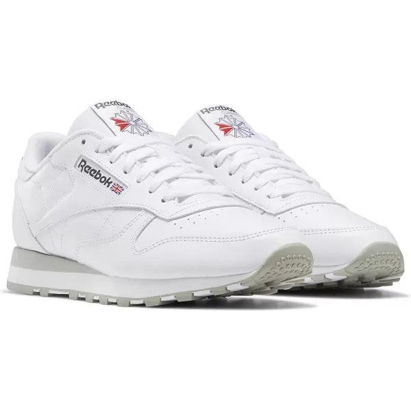 imageReebok UnisexAdult Classic Leather SneakerFtwr WhitePure Grey 3Pure Grey 7