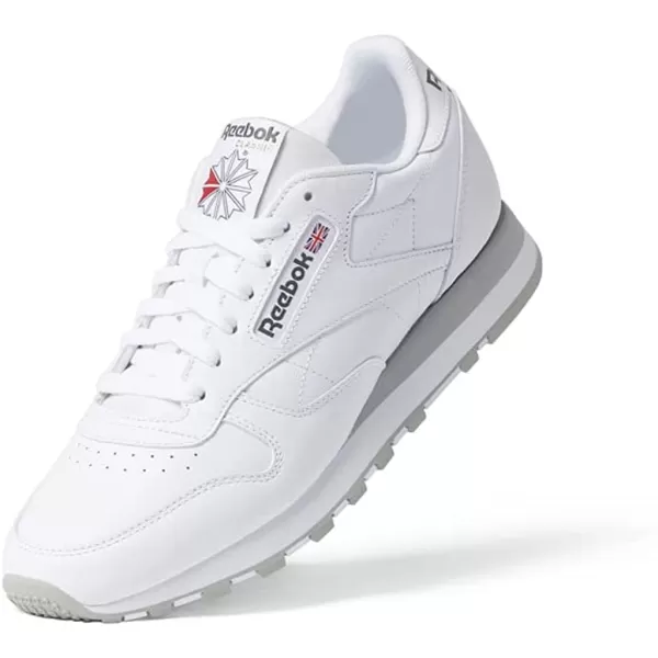 imageReebok UnisexAdult Classic Leather SneakerFtwr WhitePure Grey 3Pure Grey 7