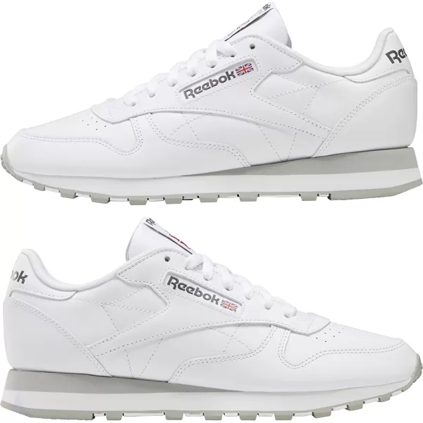 imageReebok UnisexAdult Classic Leather SneakerFtwr WhitePure Grey 3Pure Grey 7