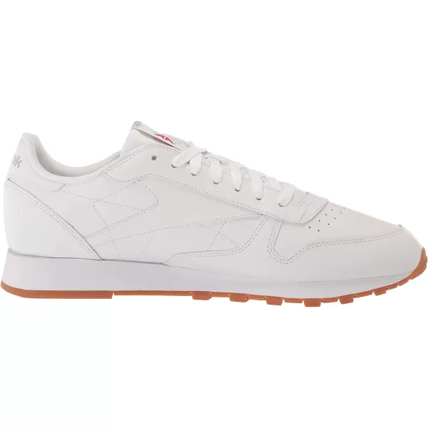 imageReebok UnisexAdult Classic Leather SneakerFtwr WhitePure Grey 3Reebok Rubber Gum03