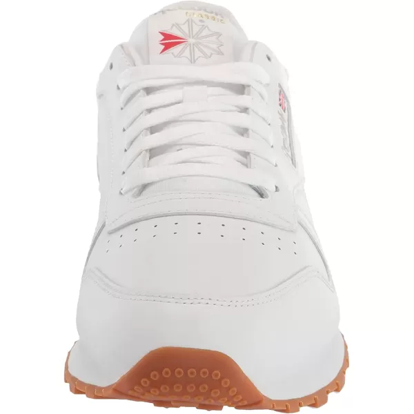 imageReebok UnisexAdult Classic Leather SneakerFtwr WhitePure Grey 3Reebok Rubber Gum03