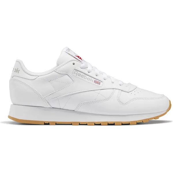 imageReebok UnisexAdult Classic Leather SneakerFtwr WhitePure Grey 3Reebok Rubber Gum03