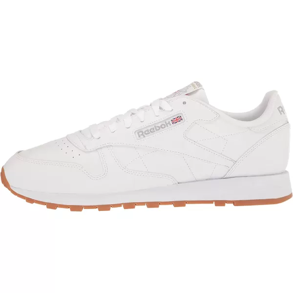 imageReebok UnisexAdult Classic Leather SneakerFtwr WhitePure Grey 3Reebok Rubber Gum03