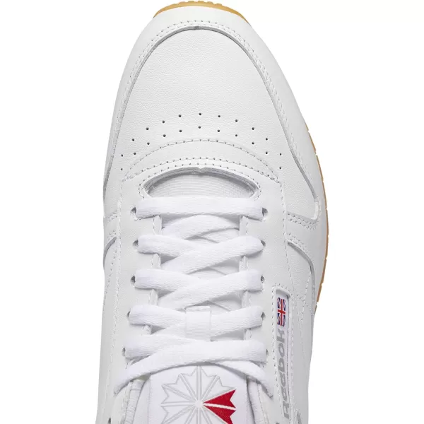 imageReebok UnisexAdult Classic Leather SneakerFtwr WhitePure Grey 3Reebok Rubber Gum03