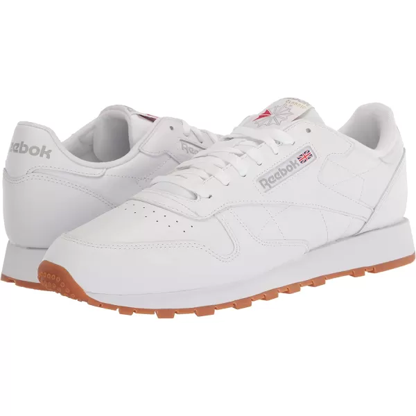 imageReebok UnisexAdult Classic Leather SneakerFtwr WhitePure Grey 3Reebok Rubber Gum03