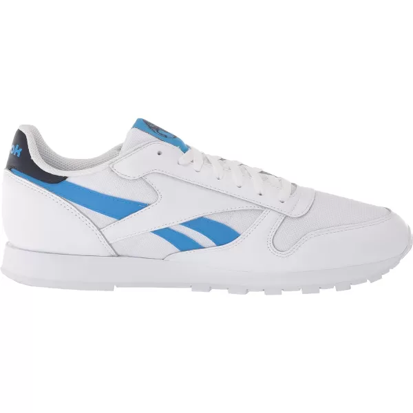 imageReebok UnisexAdult Classic Leather SneakerVector NavyHorizon BlueWhite