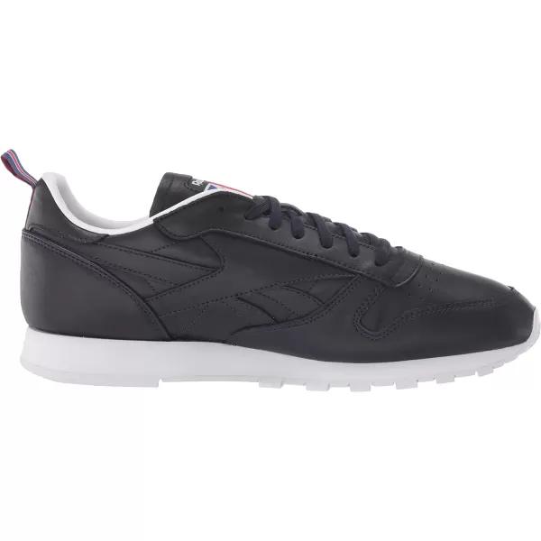 imageReebok UnisexAdult Classic Leather SneakerVector NavyWhiteVector Red