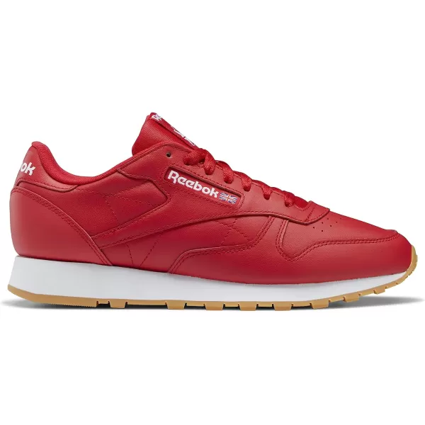 imageReebok UnisexAdult Classic Leather SneakerVector Red Ftwr White Reebok Rubber Gum 03