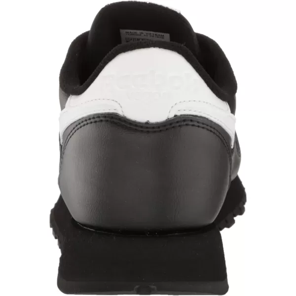 imageReebok UnisexAdult Classic Leather SneakerVegan CollectionBlackWhite