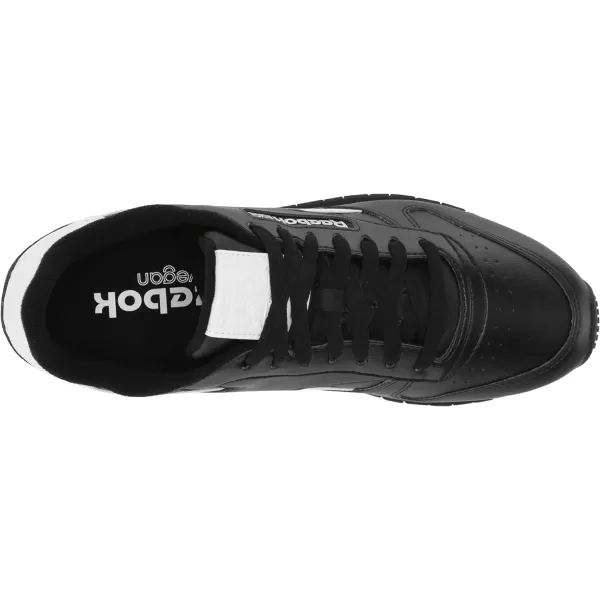 imageReebok UnisexAdult Classic Leather SneakerVegan CollectionBlackWhite