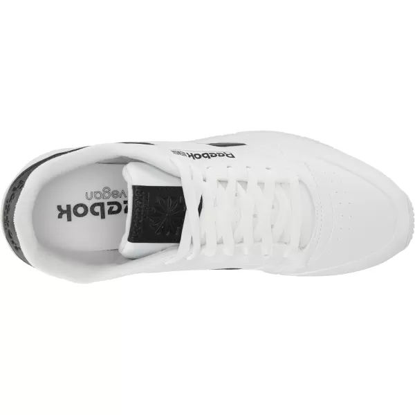 imageReebok UnisexAdult Classic Leather SneakerVegan CollectionWhiteBlack