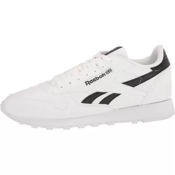 imageReebok UnisexAdult Classic Leather SneakerVegan CollectionWhiteBlack