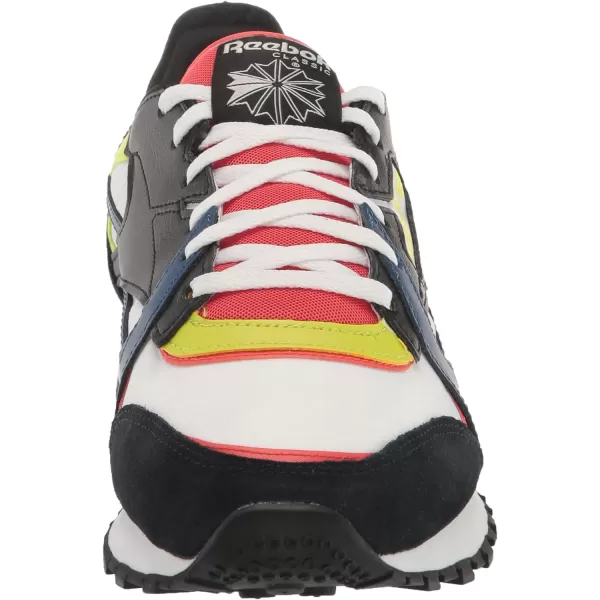 imageReebok UnisexAdult Classic Leather SneakerWhiteBlackDynamic Red