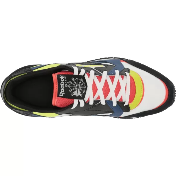 imageReebok UnisexAdult Classic Leather SneakerWhiteBlackDynamic Red