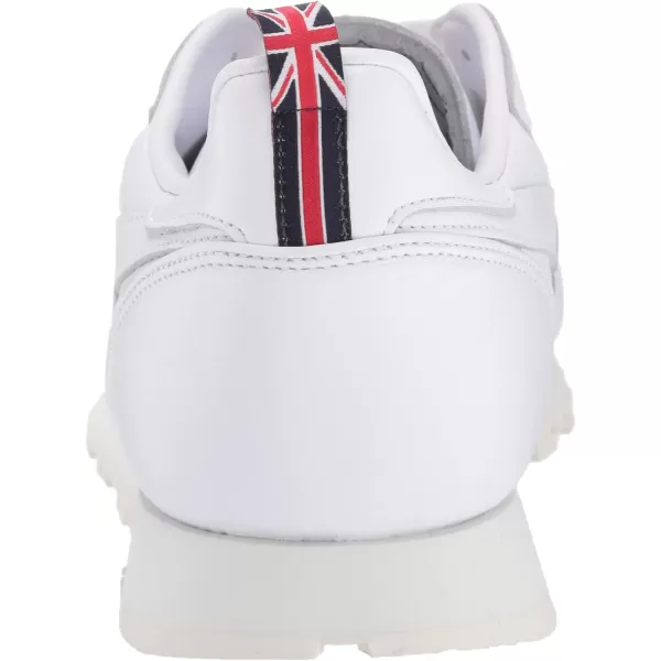 imageReebok UnisexAdult Classic Leather SneakerWhiteChalkVector Navy