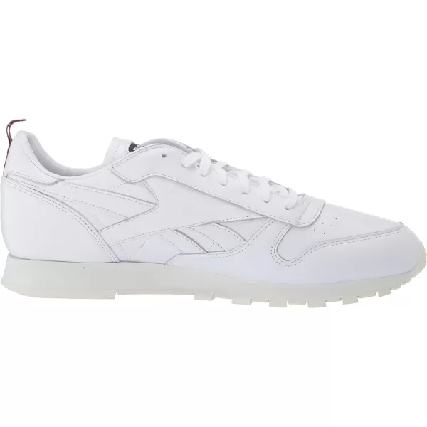 imageReebok UnisexAdult Classic Leather SneakerWhiteChalkVector Navy