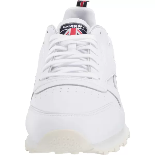 imageReebok UnisexAdult Classic Leather SneakerWhiteChalkVector Navy