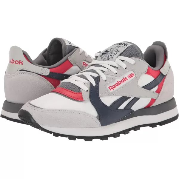 imageReebok UnisexAdult Classic Leather SneakerWhitePure Grey