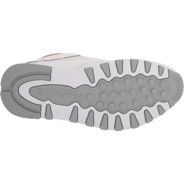 imageReebok UnisexAdult Classic Leather SneakerWhitePure GreyRhodonite