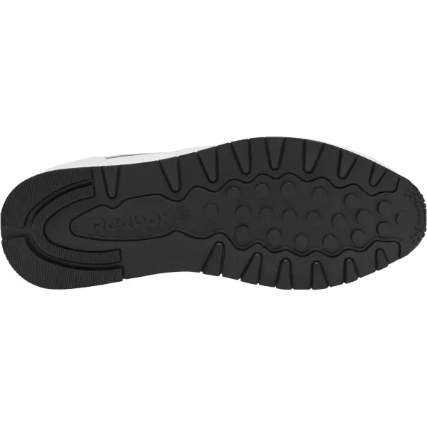 imageReebok UnisexAdult Classic Leather SneakerWhiteVector NavyBlack