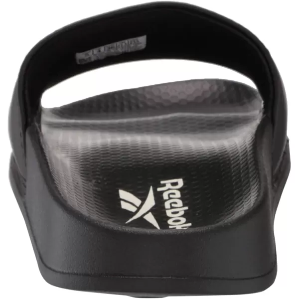 imageReebok UnisexAdult Classic Slides SneakerBlackAura OrangeChalk