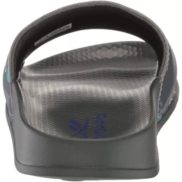 imageReebok UnisexAdult Classic Slides SneakerBlackPure Grey