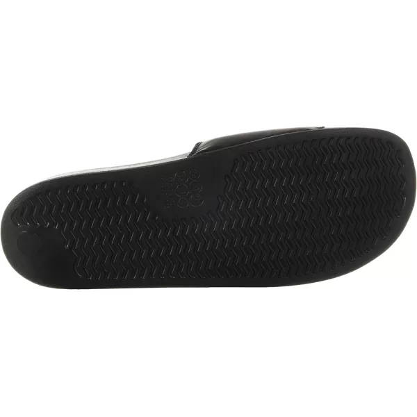 imageReebok UnisexAdult Classic Slides SneakerBlackWhite