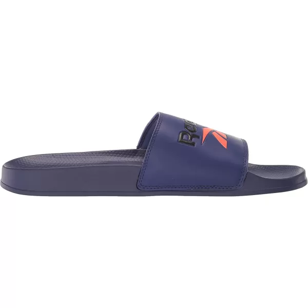 imageReebok UnisexAdult Classic Slides SneakerBold PurpleOrange FlareBlack