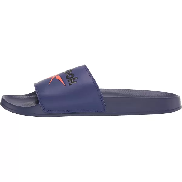 imageReebok UnisexAdult Classic Slides SneakerBold PurpleOrange FlareBlack