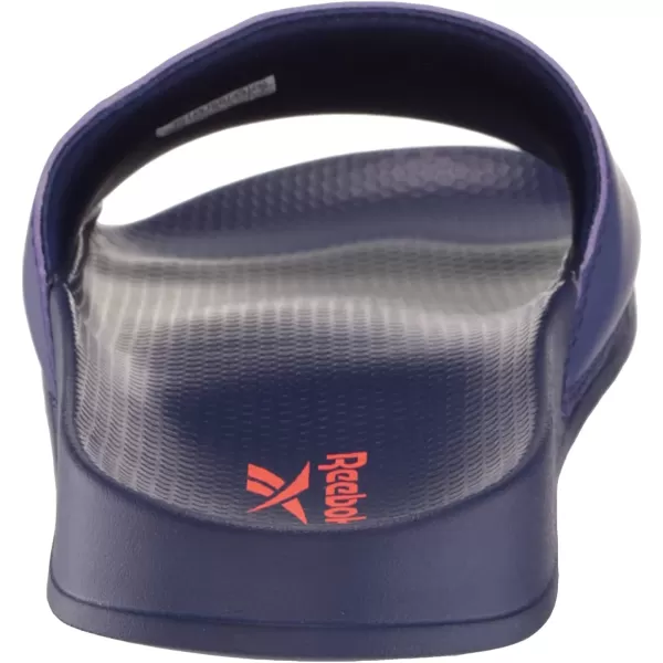 imageReebok UnisexAdult Classic Slides SneakerBold PurpleOrange FlareBlack