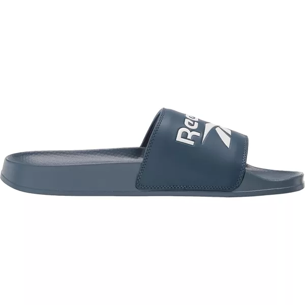imageReebok UnisexAdult Classic Slides SneakerBrave BlueWhite