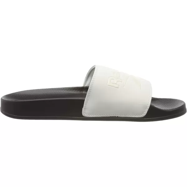 imageReebok UnisexAdult Classic Slides SneakerChalk Black Classic White