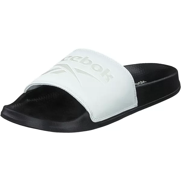 imageReebok UnisexAdult Classic Slides SneakerChalk Black Classic White