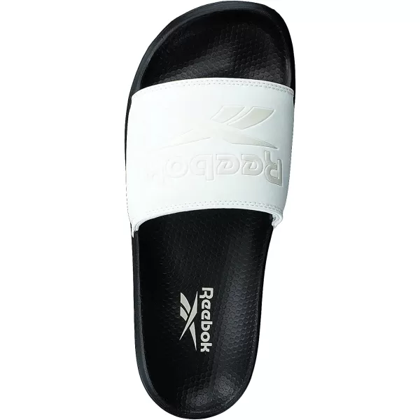 imageReebok UnisexAdult Classic Slides SneakerChalk Black Classic White