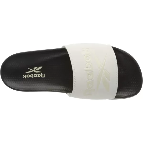 imageReebok UnisexAdult Classic Slides SneakerChalk Black Classic White