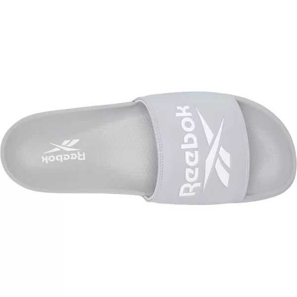 imageReebok UnisexAdult Classic Slides SneakerCold GreyWhite