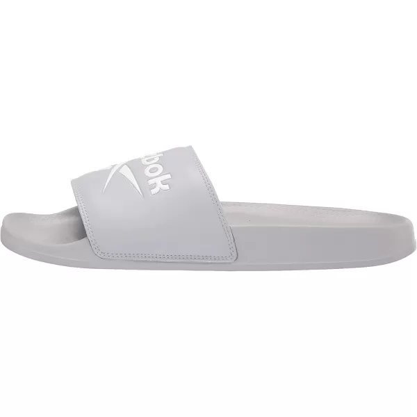 imageReebok UnisexAdult Classic Slides SneakerCold GreyWhite