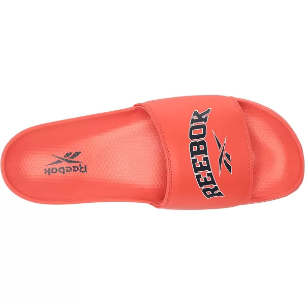 imageReebok UnisexAdult Classic Slides SneakerDynamic RedVector NavyWhite