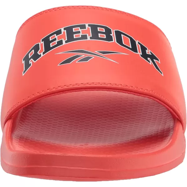 imageReebok UnisexAdult Classic Slides SneakerDynamic RedVector NavyWhite