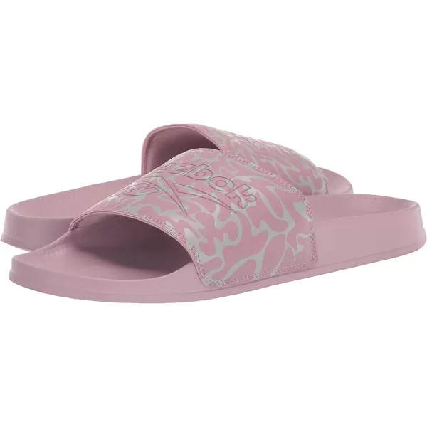 imageReebok UnisexAdult Classic Slides SneakerInfused LilacPure Grey
