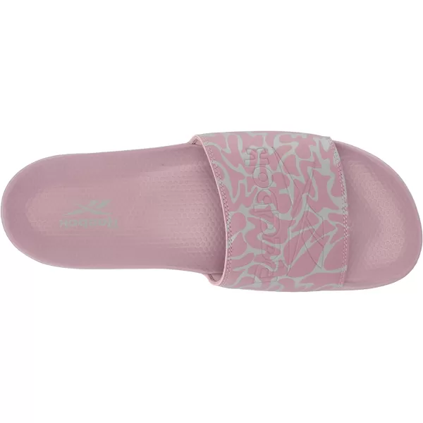 imageReebok UnisexAdult Classic Slides SneakerInfused LilacPure Grey