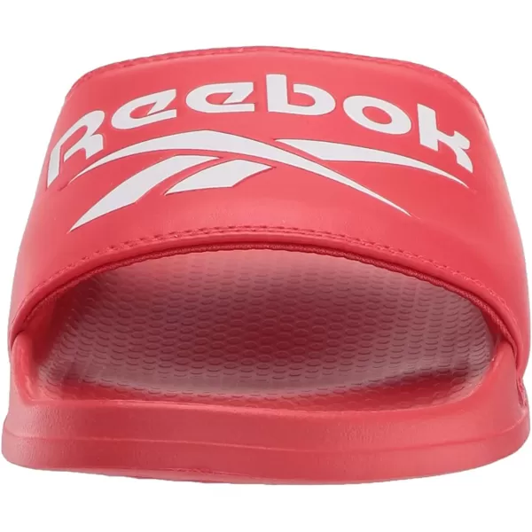 imageReebok UnisexAdult Classic Slides SneakerRadiant RedWhite