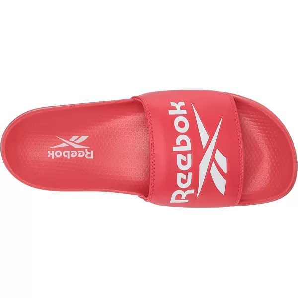 imageReebok UnisexAdult Classic Slides SneakerRadiant RedWhite