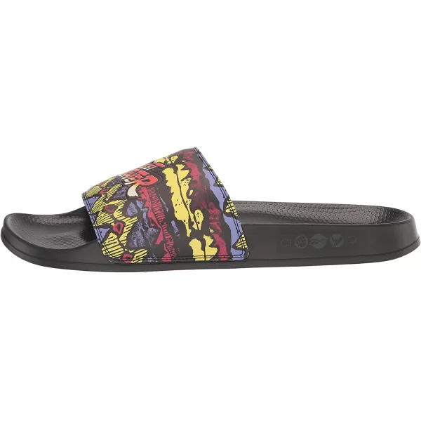 imageReebok UnisexAdult Classic Slides SneakerStreet FighterCore Black