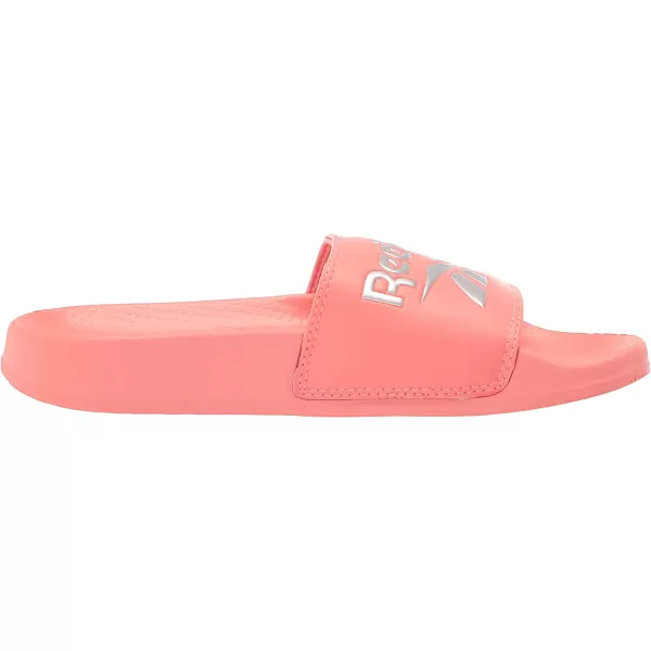 imageReebok UnisexAdult Classic Slides SneakerTwisted CoralOrange Flare